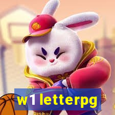 w1 letterpg